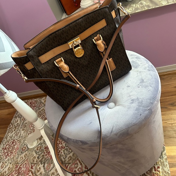 Michael Kors Brown and Tan Women´s Bag